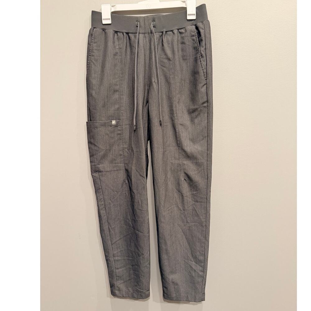 Fabletics Men's Intake Scrub Pants Heather Grey Medium M